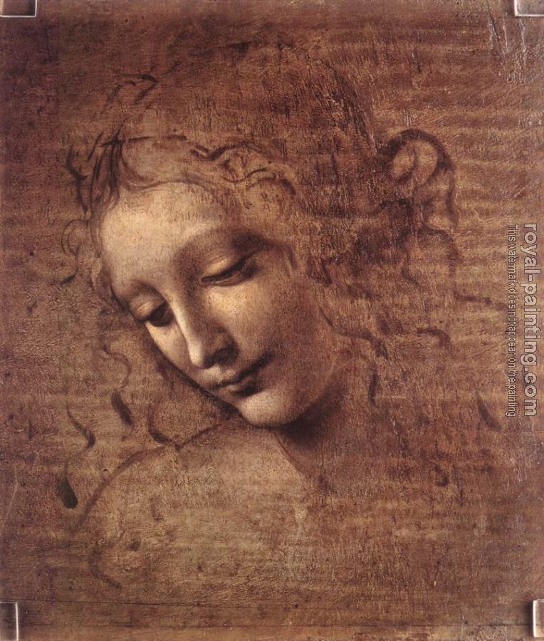 Leonardo Da Vinci : Female head Leonardo Da Vinci : Female head
